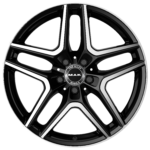 MAK Aurum Black Mirror 8x19 5x112 ET48 CB66,6 R14 920 kg F8090AMBM48WS4X