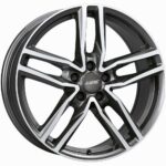 Alutec Ikenu Graphite Polished 6,5x16 4x100 ET45 CB63,3 60° 635 kg IKE65645A22-9