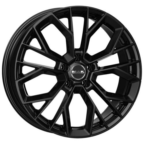 MAK Stilo Gloss Black 8,5x20 5x112 ET45 CB76,0 60° 860 kg F8520TSGB45VK2