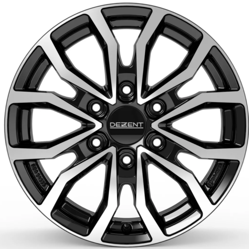Dezent KC dark Black/polished 7,5x19 6x130 ET45 CB84,1 R14 1090 kg TKC9JZBP45